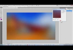 Фильтр размытия в Adobe Photoshop CS5