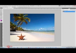 Строка состояния изображения в Adobe Photoshop CS5