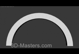 Модификатор Bend в 3Ds MAX