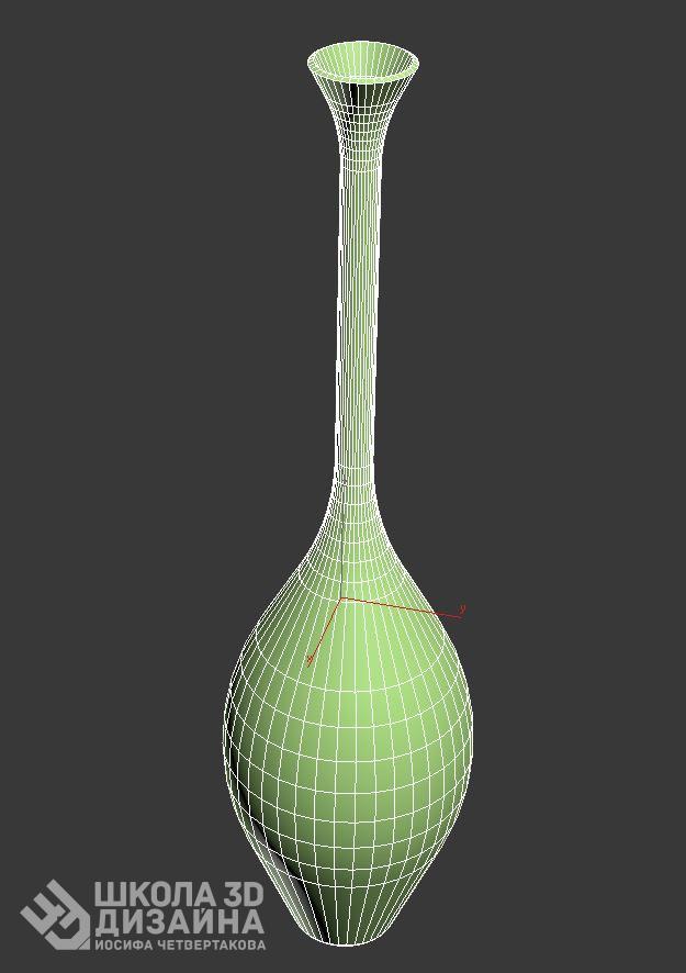Моделирование простой вазы